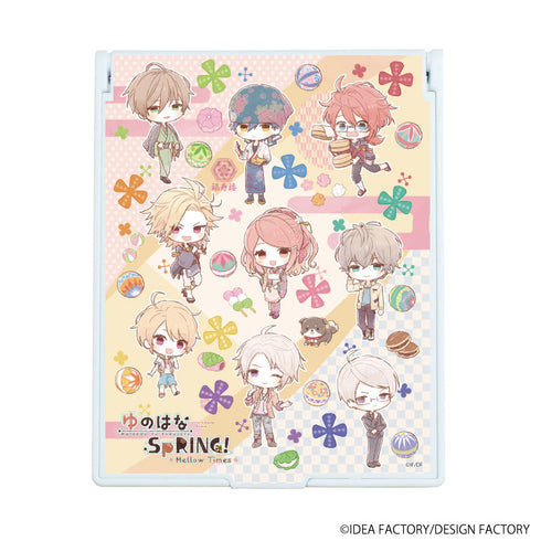 『ゆのはなSpRING!』デカキャラミラー02/集合デザイン(グラフアートイラスト)